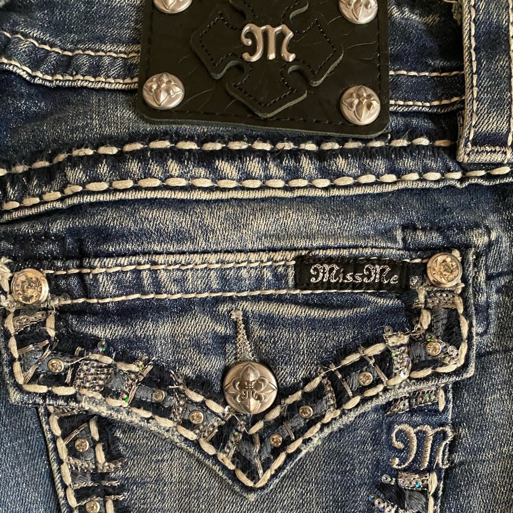 MISS ME bootcut jeans